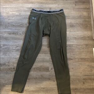 Under Armour Forest Green Performance Leggings